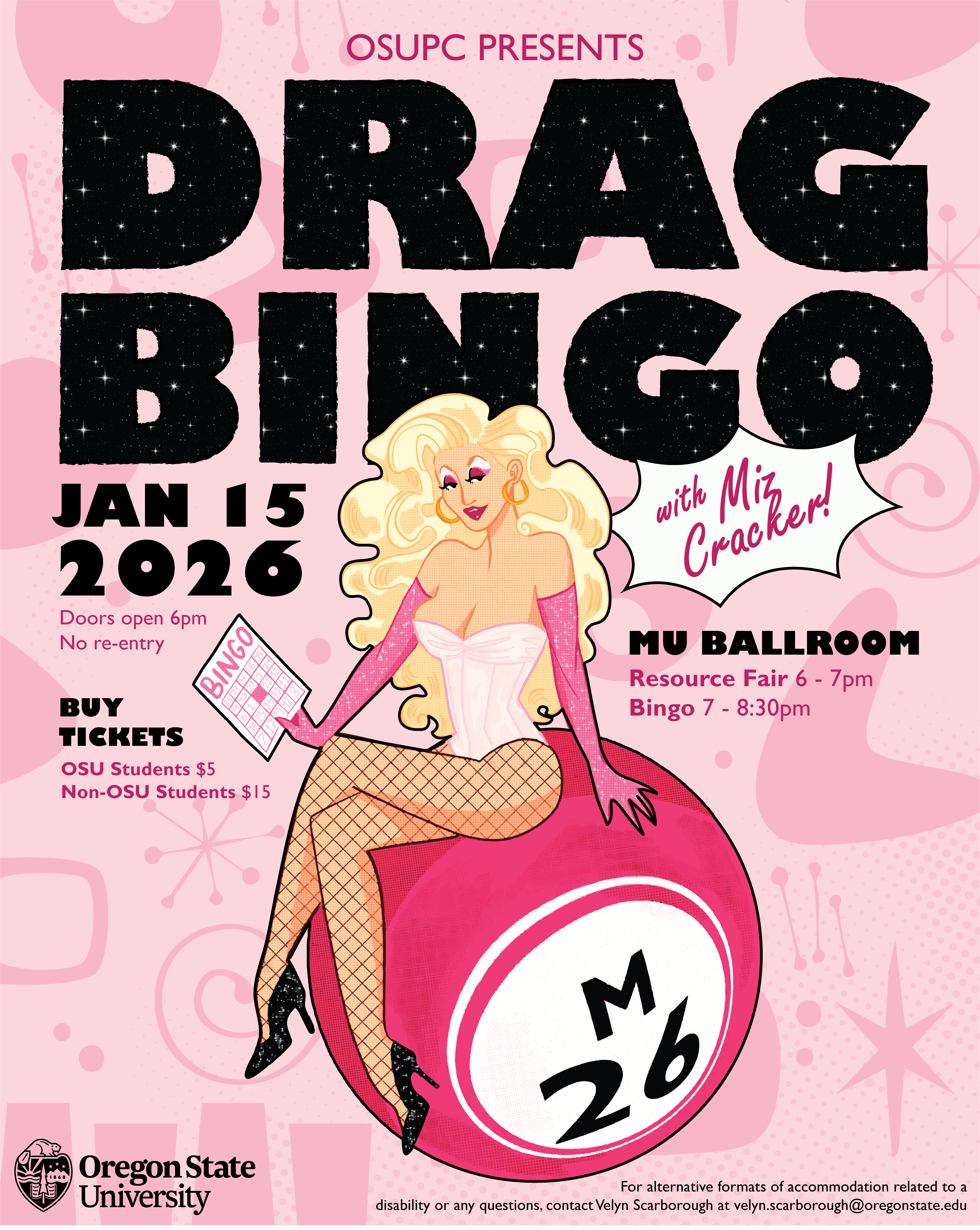 Drag Bingo 2026 Poster